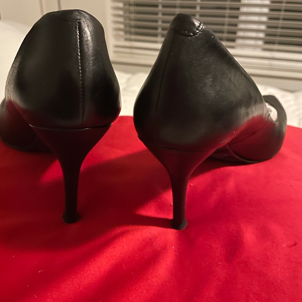 Nine West Black Skinny High Heels